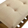 Wooden Bench Beige & Oak By ACME AMF-96682