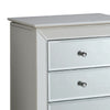 6 Drawers Jewelry Armoire Having with Mirror Front White AMF-97171