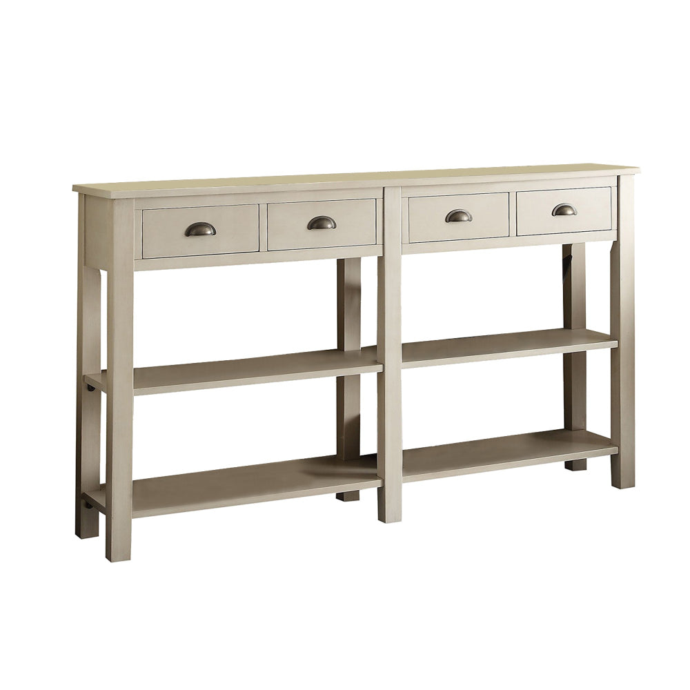 Galileo Console Table In Cream Finish