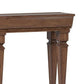 Wooden Console Table with One Bottom Shelf Oak Brown - 97252 AMF-97252