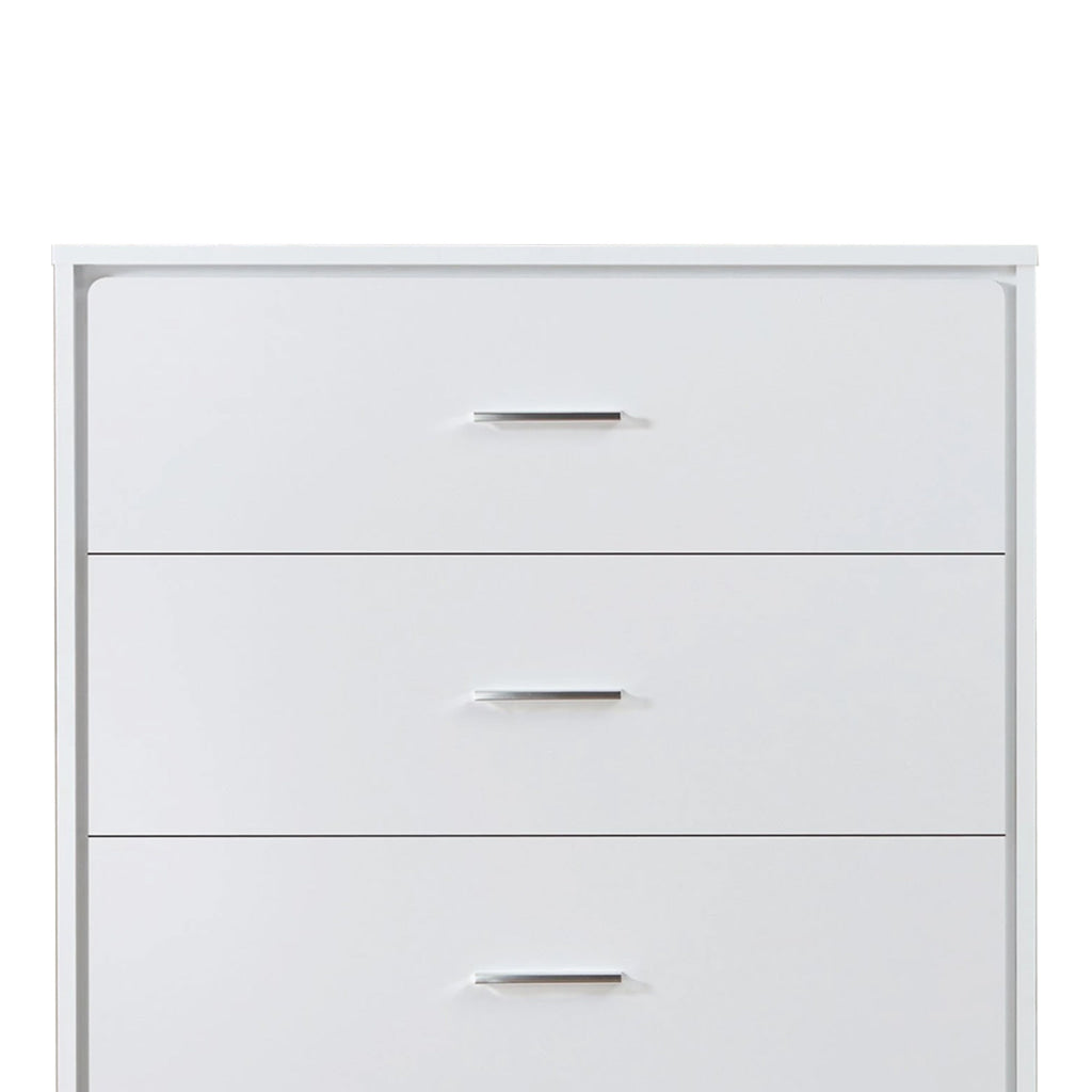 Contemporary Style Wooden Chest with Five Drawers White - AMF-97364 AMF-97364