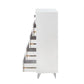 Five Drawers Wooden Chest In Contemporary Style White - AMF-97370 AMF-97370