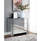 Noralie Console Table Mirror Faux Diamonds with Three Drawers-97642 AMF-97642