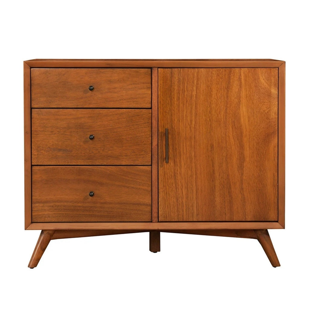 Classy Mahogany Wood Accent Cabinet Acorn APF-966-14