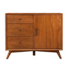 Classy Mahogany Wood Accent Cabinet Acorn APF-966-14