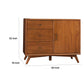 Classy Mahogany Wood Accent Cabinet Acorn APF-966-14