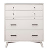 Mahogany Wood Multifunctional Chest White By Casagear Home APF-966-W-05