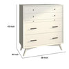 Mahogany Wood Multifunctional Chest White By Casagear Home APF-966-W-05