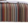 Phoenix Fabric 2 Piece Twin Size Quilt Set with Striped Prints Multicolor By Casagear Home BM101912