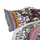 Detroit Fabric 3 Piece Queen Size Quilt Set with Tribal Motifs Multicolor By Casagear Home BM102012