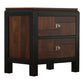 Patra Transitional Nightstand Acacia & Walnut By The Urban Port BM123140