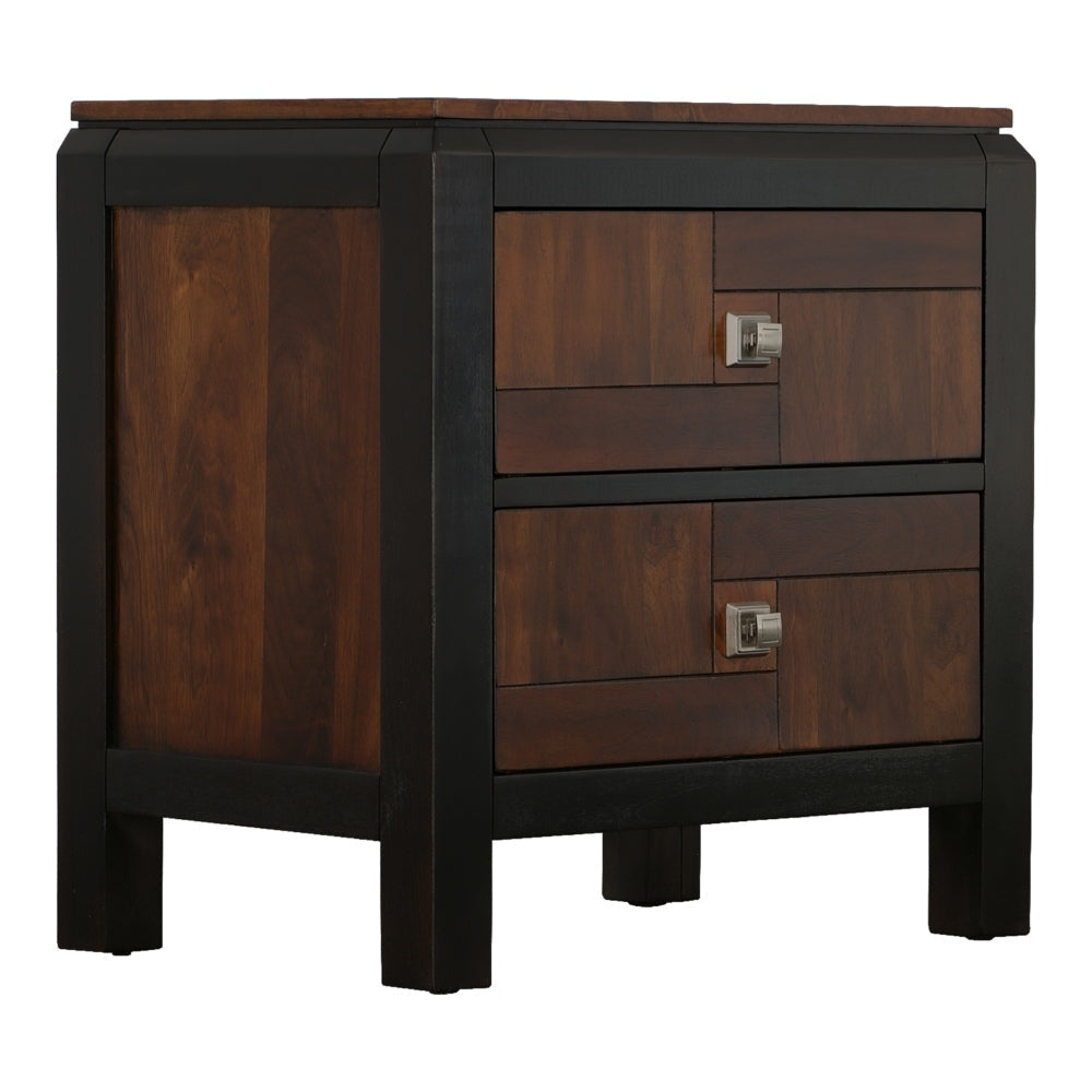 Patra Transitional Nightstand Acacia & Walnut By The Urban Port BM123140