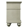 Salamanca Contemporary Night Stand In Silver By The Urban Port BM123245