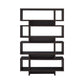 Stupendous Wooden Bookcase With Open Shelves Brown CCA-800307