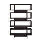 Stupendous Wooden Bookcase With Open Shelves Brown CCA-800307