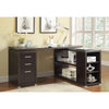 Contemporary Style Wooden Office Desk Brown CCA-800517