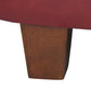 Leatherette Upholstered Wooden Ottoman with Single Button Tufted Lift Top Storage Red Large - K6862-E847 By Casagear Home KFN-K6862-E847