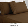 Lanester 4 Piece Deep Pocket California King Size Sheet Set By Casagear Home Brown BM202423