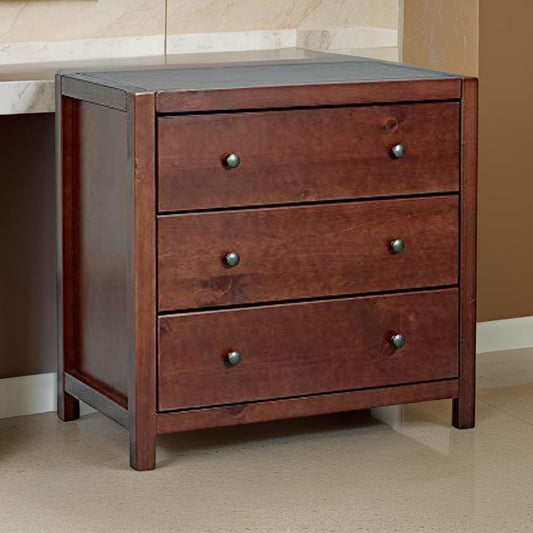 Transitional Style Wooden Dresser with Sturdy Straight Legs, Brown By Casagear Home