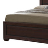 Wooden Queen Size Bed with 4 Spacious Side Rail Drawers Dark Brown By Casagear Home BM205523