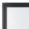 Contemporary Style Wooden Mirror with Raised Frame Black - BM205585 By Casagear Home BM205585