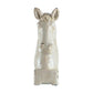 Transitional Style Ceramic Horse Head Decor Piece Large Beige By Casagear Home BM206726