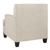 Fabric Upholstered Wooden Chair with Nailhead Trims Beige By Casagear Home BM207046