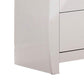 2 Drawer Nightstand with Curved Sides White By Casagear Home BM207309