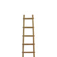 Transitional Style Wooden Decor Ladder with 6 Steps Brown By Casagear Home BM210392