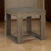 Trestle Base End Table, Taupe Brown By Casagear Home