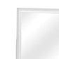 38’ Square Wood Frame Dresser Top Mirror White By Casagear Home BM215170