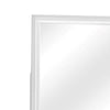 38’ Square Wood Frame Dresser Top Mirror White By Casagear Home BM215170