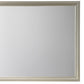 45’’ X 35’’ Wood Frame Dresser Top Mirror Champagne By Casagear Home BM215211