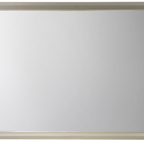 45’’ X 35’’ Wood Frame Dresser Top Mirror Champagne By Casagear Home BM215211