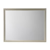 45’’ X 35’’ Wood Frame Dresser Top Mirror Champagne By Casagear Home BM215211