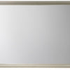 45’’ X 35’’ Wood Frame Dresser Top Mirror Champagne By Casagear Home BM215211