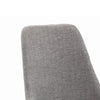 Textured Upholstered Dining Chair Set of 2 Gray BM215998