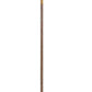 3 Way Torchiere Floor Lamp with Frosted Glass shade and Stable Base Bronze By Casagear Home BM220832