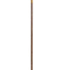 3 Way Torchiere Floor Lamp with Frosted Glass shade and Stable Base Bronze By Casagear Home BM220832