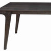 Rectangular Dining Table with Angled Legs and Grain Details Brown By Casagear Home BM222463