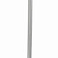 3 Way Torchiere Floor Lamp with Frosted Glass shade and Stable Base White By Casagear Home BM223598