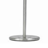 3 Way Torchiere Floor Lamp with Frosted Glass shade and Stable Base White By Casagear Home BM223598