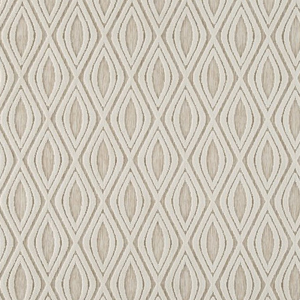 Rectangular Polypropylene Rug with Geometric Pattern Medium Beige By Casagear Home BM227544