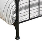 Open Tubular Frame Metal Queen Bed Black By Casagear Home BM230416