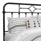 Open Tubular Frame Metal Queen Bed Black By Casagear Home BM230416