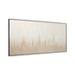 59.06’ Abstract Design Canvas Wall Art,Beige and Off White By Casagear Home BM231394