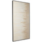 59.06" Abstract Design Canvas Wall Art,Beige and Off White By Casagear Home