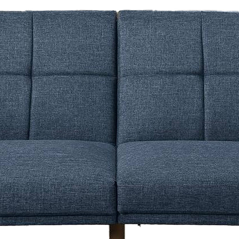 Fabric Adjustable Sofa with Square Tufted Back By Casagear Home BM232619