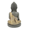 Sitting Buddha Design Resin Accent Decor Gray By Casagear Home BM238266