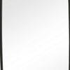 60 Inch Full Length Metal Frame Contemporary Mirror Black By Casagear Home BM239255